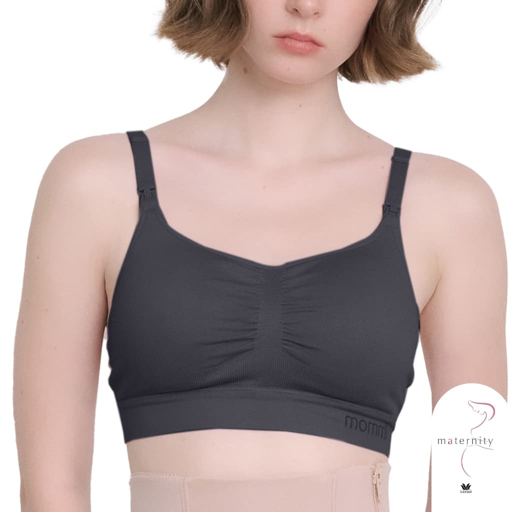 Wacoal Maternity Mommi Bra รุ่น WM1Y04 สีเทาเข้ม รูปที่ 1
