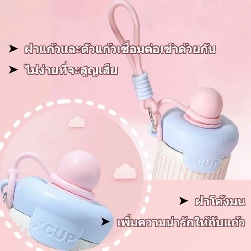 COD กระติกน้ำร้อนสแตนเลส 316 ความจุ 650ml มีฝาปิดกันรั่ว ความจุใหญ่ เก็บความเย็นได้ด้วย รูปที่ 4