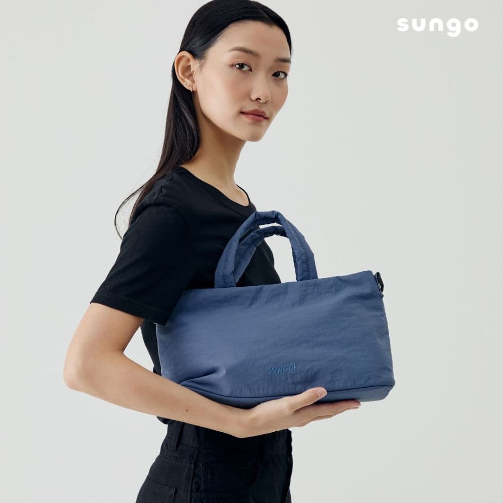 Sungo Lulu Handbag กระเป๋าโท้ท ผ้าไนลอน จุของเยอะ Large Capacity Hand Bag ผู้หญิง รูปที่ 7
