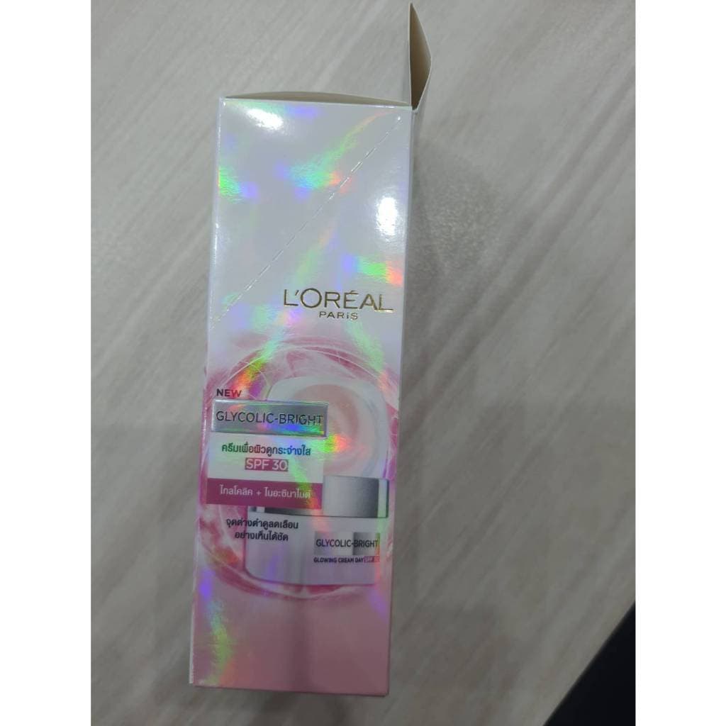 Loreal ลอรีอัล ปารีส ไกลโคลิค - ไบร์ทเดย์ครีม แบบซอง ขนาด 7 มล. รูปที่ 4