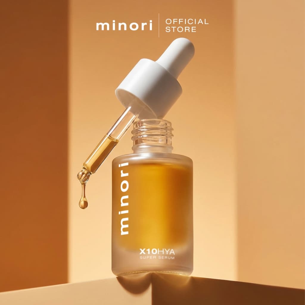 เซรั่ม ลดฝ้า ลดรอยดำ เห็นผลตั้งแต่ขวดแรก Minori x10 Hya Super Serum รูปที่ 5