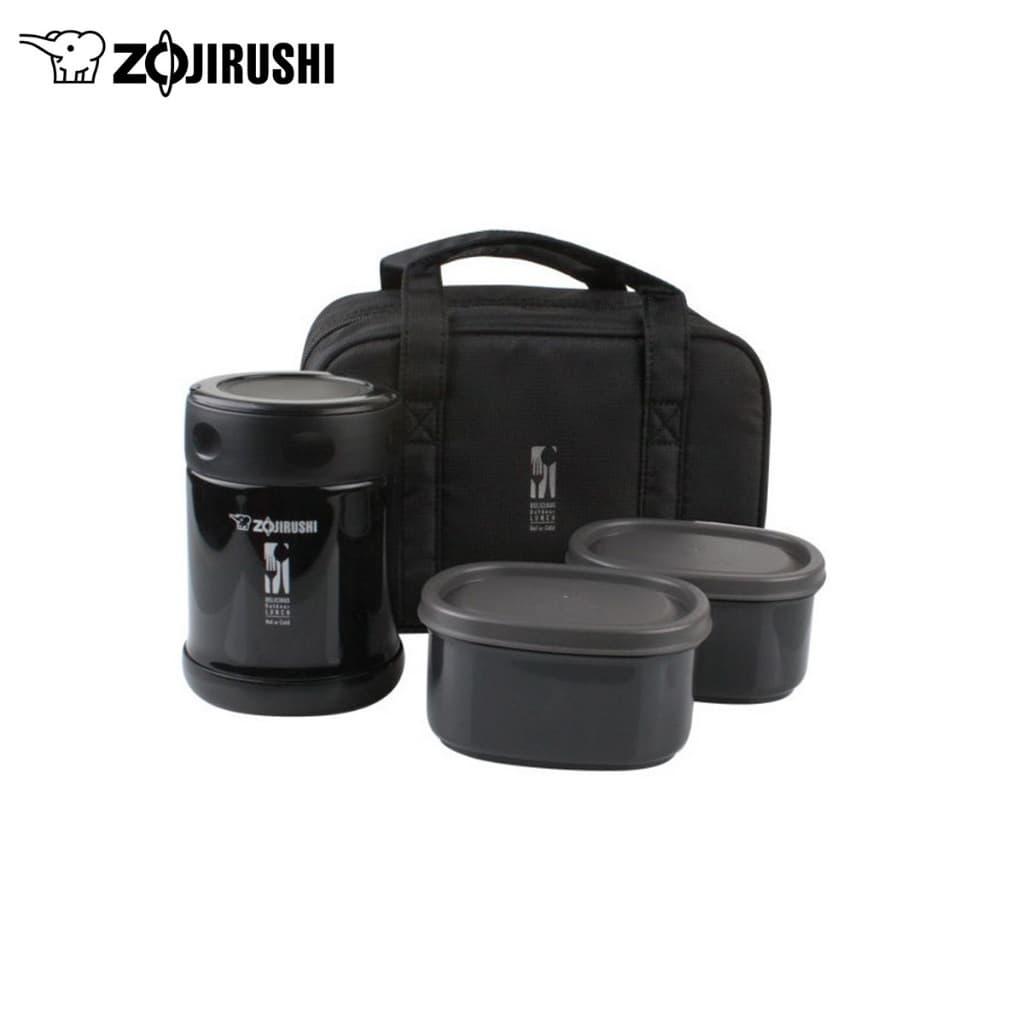 Zojirushi Food Jars กระติกอาหารสุญญากาศ เก็บความร้อน/เย็น 0.35 ลิตร รุ่น SW-EZE35-BA รูปที่ 3