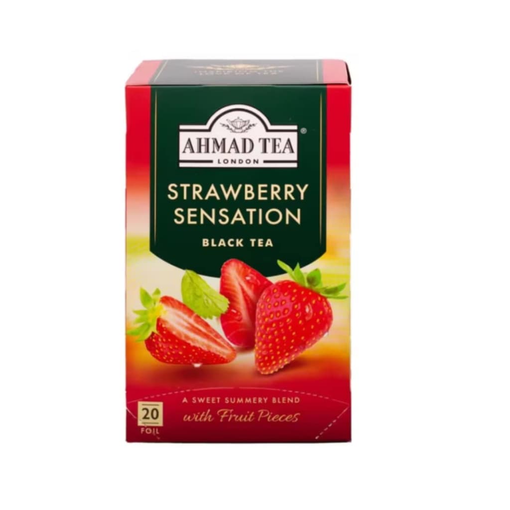 ชา Ahmad tea ชาอะหมัด ชากลิ่นผลไม้ หลากหลายรสชาติให้เลือก มีราคาส่ง 1 กล่องมี 20 ซอง รูปที่ 6