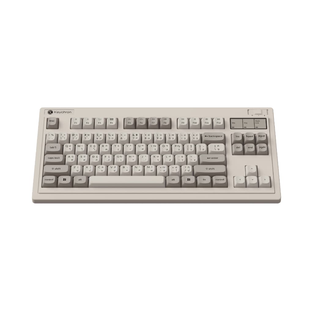 Keychron R3 Retro 80% layout Wireless Mechanical Keyboard Mac/WIns Retro style keyboard รับประกันศูนย์ไทย 2 ปี รูปที่ 3