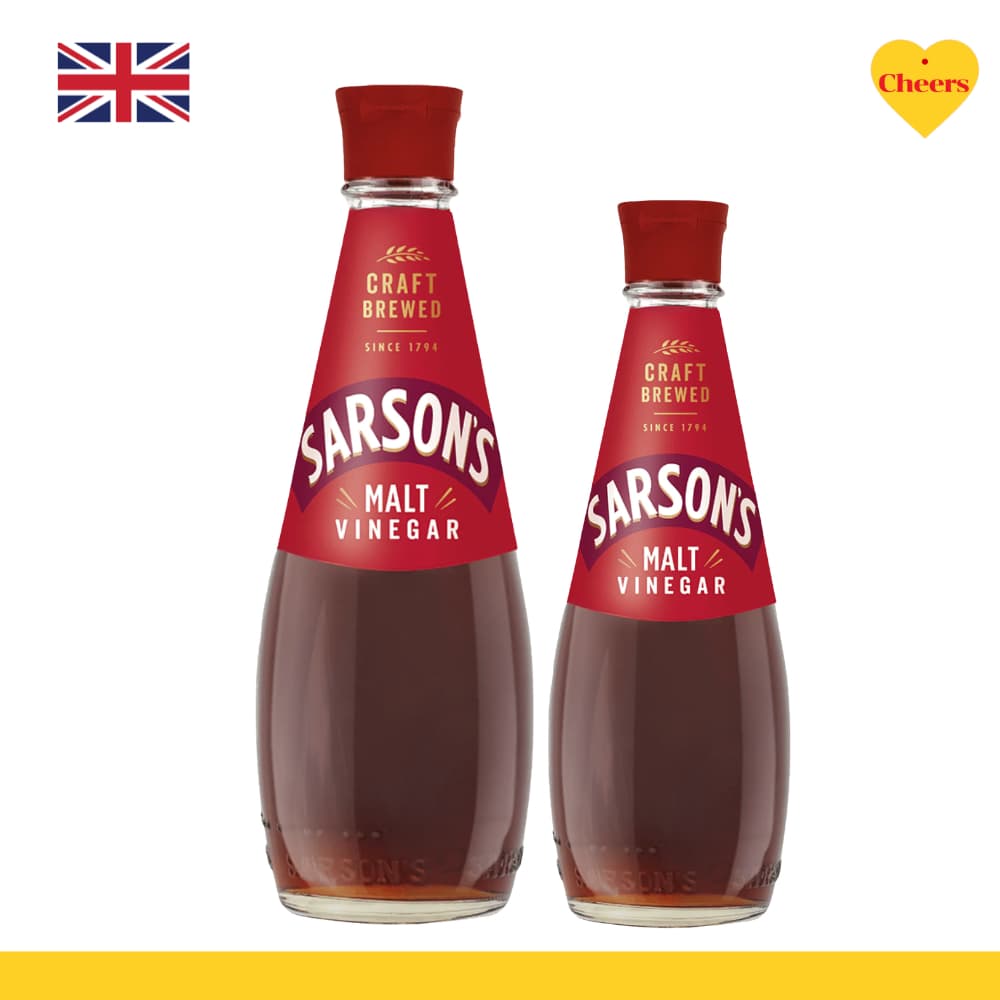 Sarson's Original Malt Vinegar l เซอร์สันส์ น้ำส้มสายชูหมักจากข้าวมอลต์ รูปที่ 1