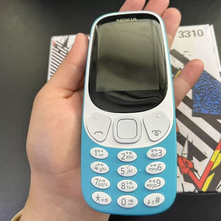 โทรศัพท์มือถือปุ่มกด โนเกีย รุ่น 3310 3G 4G เครื่องใหม่ เเป้นภาษาไทย ปุ่มกดใหญ่ สุดคลาสสิค ใช้งานง่าย รูปที่ 5