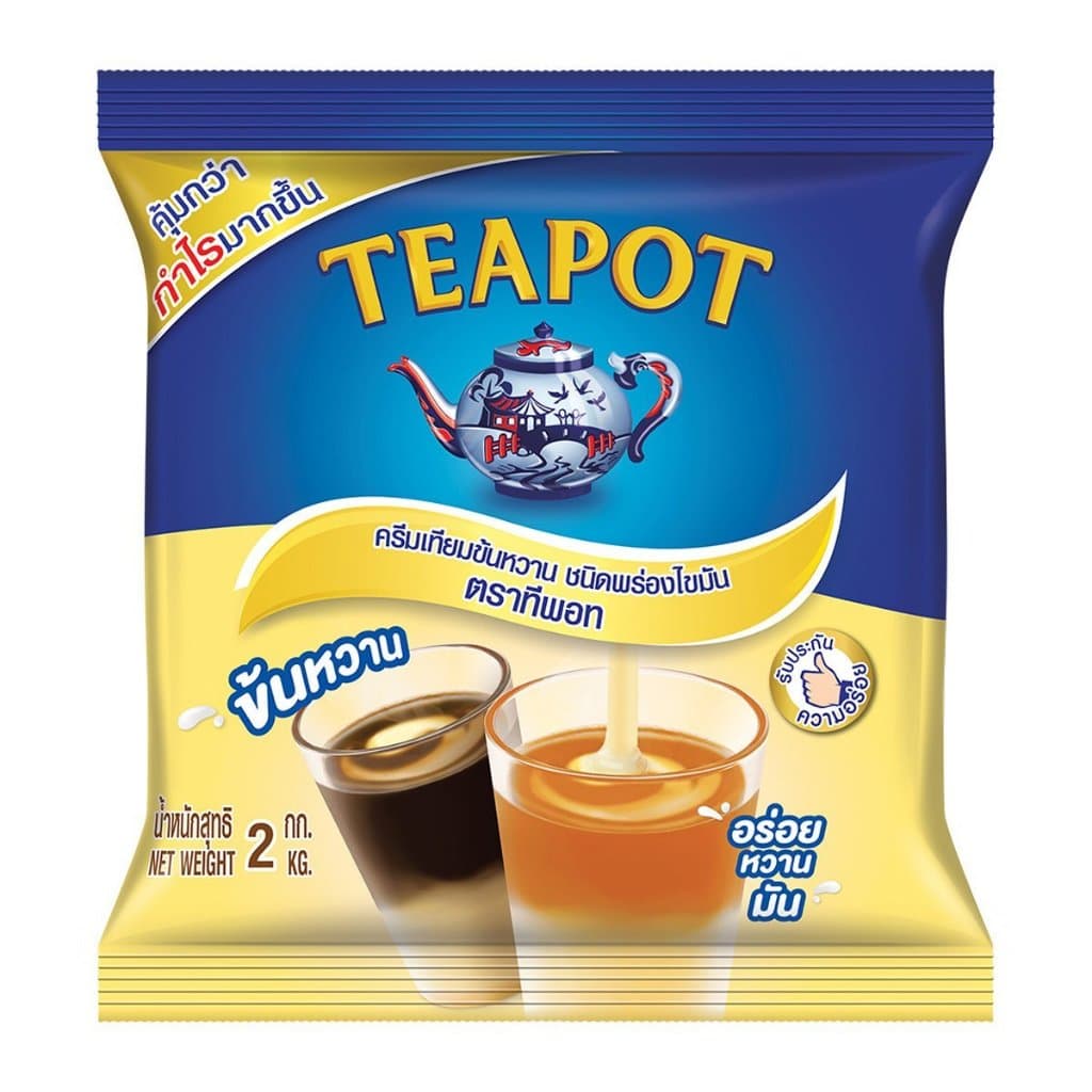 Live 30%40% ทีพอท Teapot นมข้นหวาน / นมข้นจืด หอม มัน เข้มข้น ชงเครื่องดื่มอร่อยลงตัว รูปที่ 3