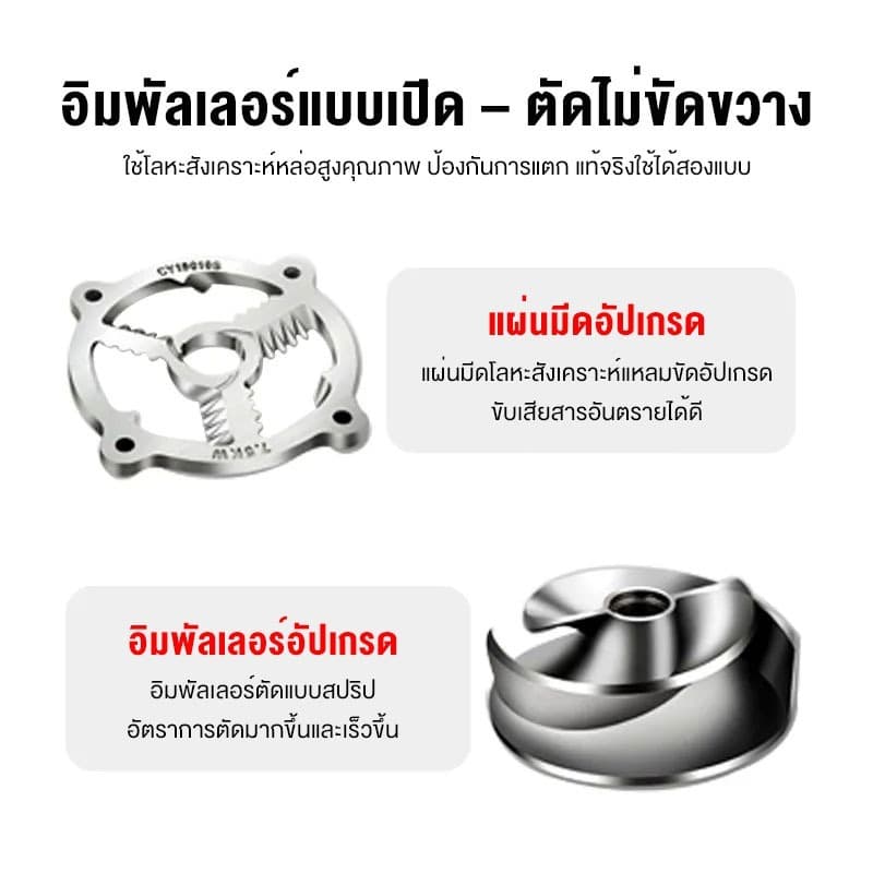 REAIM จอมพลัง ปั๊มแช่ดูดโคลน 2นิ้ว ปั๊มแช่ ปั๊มไดโว่ ดูดโคลน ปั๊มจุ่ม 1800วัตต์ ไดโว่ดูดโคลน ปั๊ม รูปที่ 6