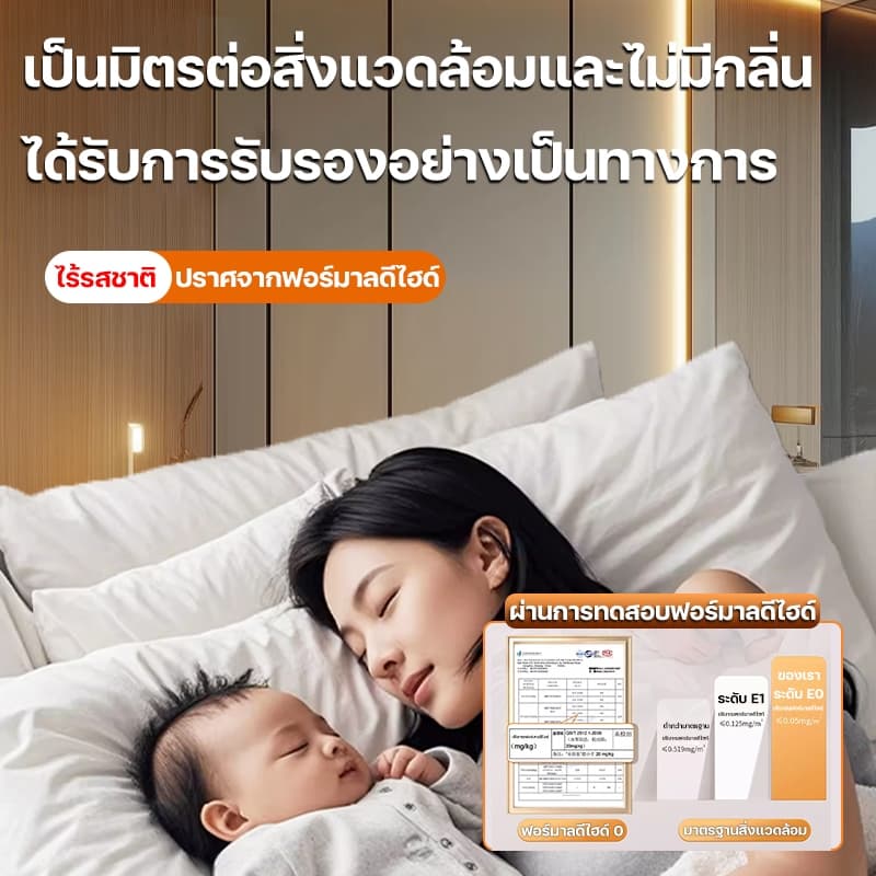 40cm×2m แผ่นผนัง หนา 8mm WPC แผ่นผนังเรียบ ทนทานต่อการสึกหรอ กันความชื้น ไม่มีกลิ่น มีให้เลือก 7 สี แผงผนังเส้นใยไม้ไผ่ รูปที่ 5