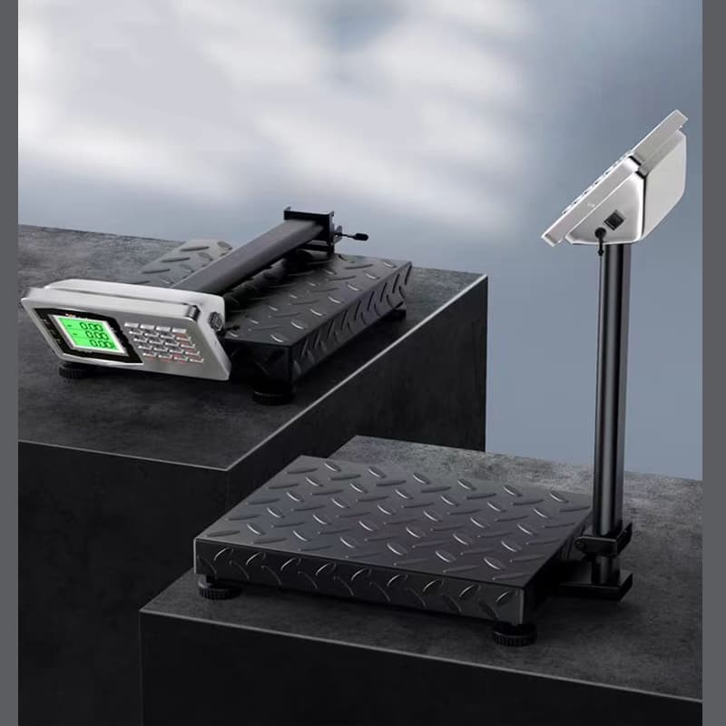 ตาชั่งดิจิตอล150kg-300kg จอแสดงผล LCD เครื่องชั่งอิเล็กทรอนิกส์เชิงพาณิชย์ ตาชั่งหมู300โล ตาชั่ง ตราชั่งดิจิตอล กิโลดิจิ รูปที่ 4