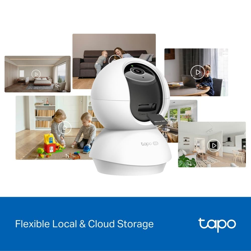 TP-Link Tapo C250 | กล้องวงจรปิด 4K 8MP Pan/Tilt AI | WiFi Camera หมุนได้ 360° รองรับ RTSP ONVIF รูปที่ 8