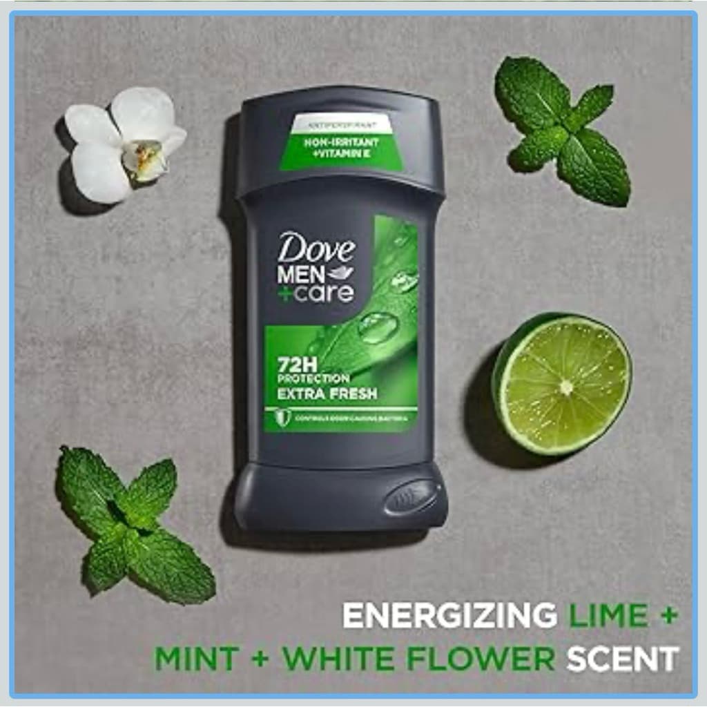 ล็อตใหม่ exp 2027 ทารักแร้ โดฟ ลดเหงื่อและระงับกลิ่นกาย Dove Men+Care Antiperspirant Deodorant Stick รูปที่ 7