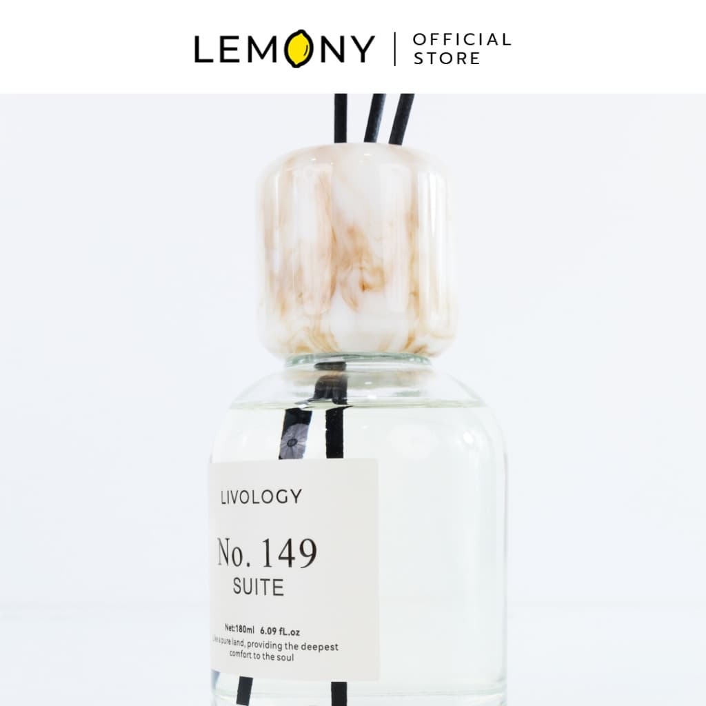 LEMONY ก้านไม้หอมปรับอากาศ LIVOLOGY Maison Atmosphere ขนาด 180 มล. รูปที่ 7