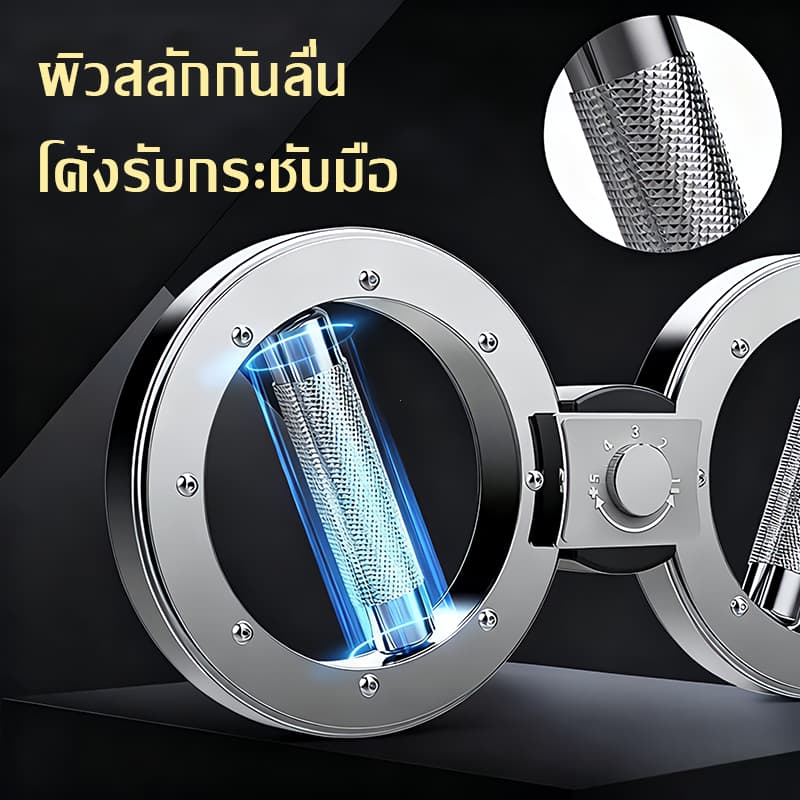 10KG อุปกรณ์ออกกำลังกายข้อมือ กริปเปอร์มือ อุปกรณ์ฟิตเนสสำหรับฝึกแขน, หน้าอก, หลัง และกล้ามเนื้อทั่วร่างกาย รูปที่ 7