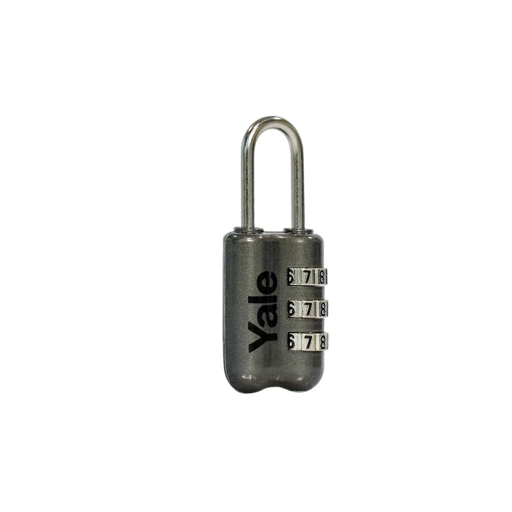Yale รุ่น YP2 ตัวล็อคสำหรับการเดินทาง ตัวเรือนซิงค์ ห่วงสแตนเลส ขนาด 23 mm รูปที่ 4