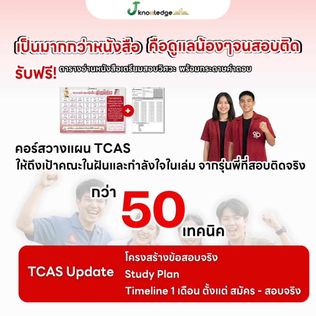 เซ็ตเตรียมติดวิศวะ มหาวิทยาลัยชั้นนำ พร้อมคอร์สติวสรุป+เฉลยข้อสอบรวมกว่า 73 ชม. รูปที่ 4