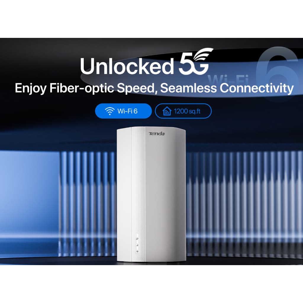 Tenda 5G06 Router ใส่ซิม 5G WiFi 6 AX3000 Dual SIM พอร์ต 2.5G Mesh เราเตอร์ 5G รองรับ 160 อุปกรณ์ ประกันศูนย์ไทย รูปที่ 2