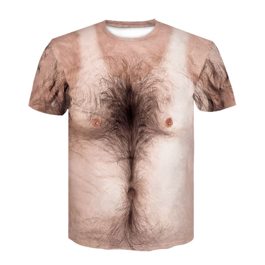 ! เสื้อยืดแขนสั้นผู้ชายลายกราฟฟิก 3D โดดเด่น ทันสมัยและสวมใส่สบายทุกวัน รูปที่ 5