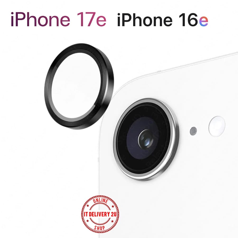 กันรอยกล้องไอโฟน iPhone 17e / iPhone 16e กันเลนส์กล้องไอโฟน iPhone17e / iPhone16e Camera Lens Protector รูปที่ 2