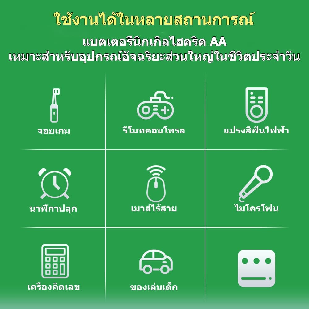 PUJIMAX เครื่องชาร์จถ่าน 8ช่อง รองรับ 1.2V Ni-MH ถ่านชาร์จ AA AAA ชาร์จเร็ว ปลอดภัย ป้องกันชาร์จเกิน รูปที่ 9
