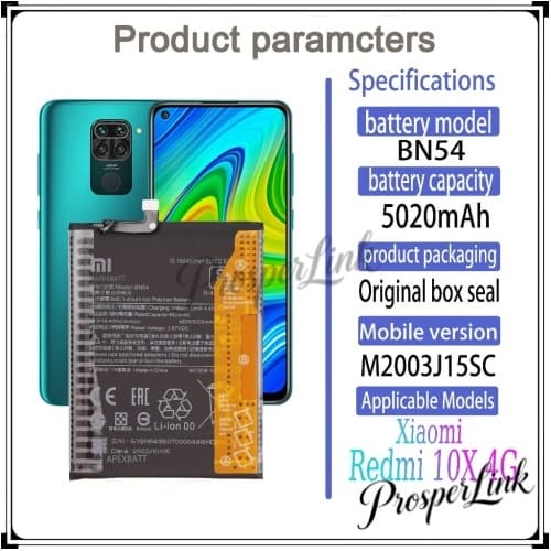 แบต Redmi 9 แบตNote9 แบตเตอรี่โทรศัพท์มือถือ Redmi 9 /Note9 ​ Batterry​ รับประกัน 6 เดือนแถมชุดไขควง รูปที่ 6