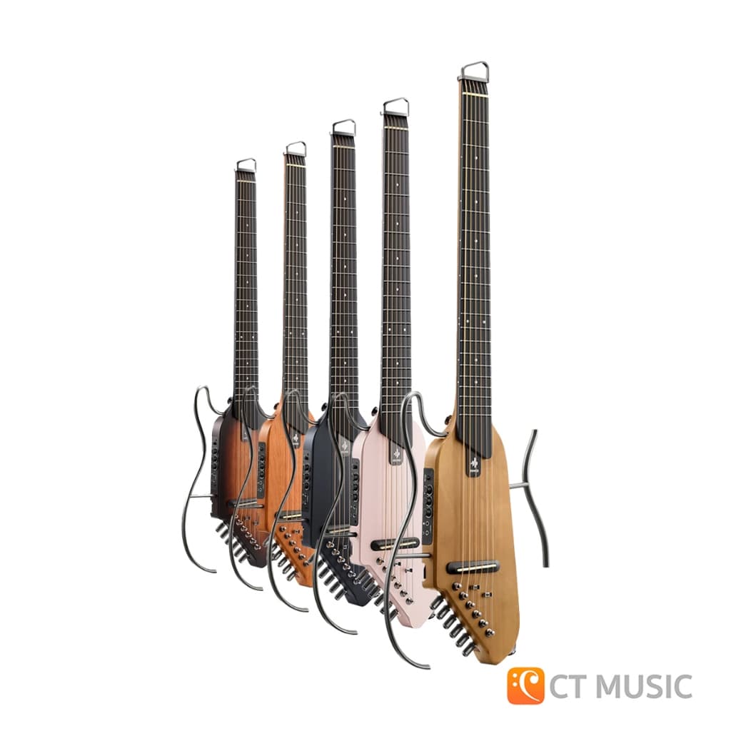 Donner HUSH-I Silent Guitar กีตาร์โปร่งไฟฟ้า แถมกระเป๋า / หูฟัง / เครื่องตั้งสาย ฟรี!! รูปที่ 8