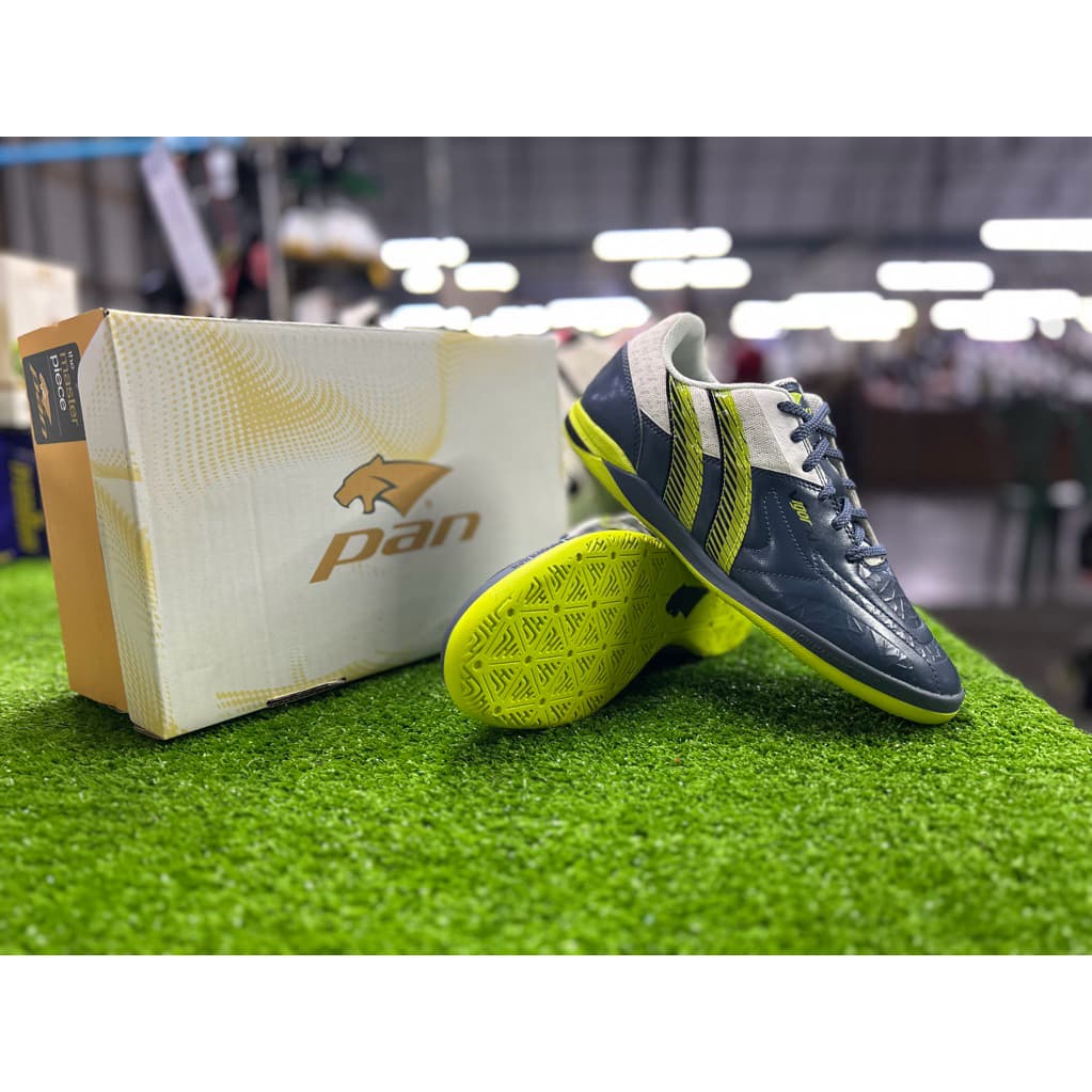 {รับประกันสินค้า } รองเท้าฟุตซอลหนังวัวแท้ Pan Wave PF-14WE รูปที่ 9