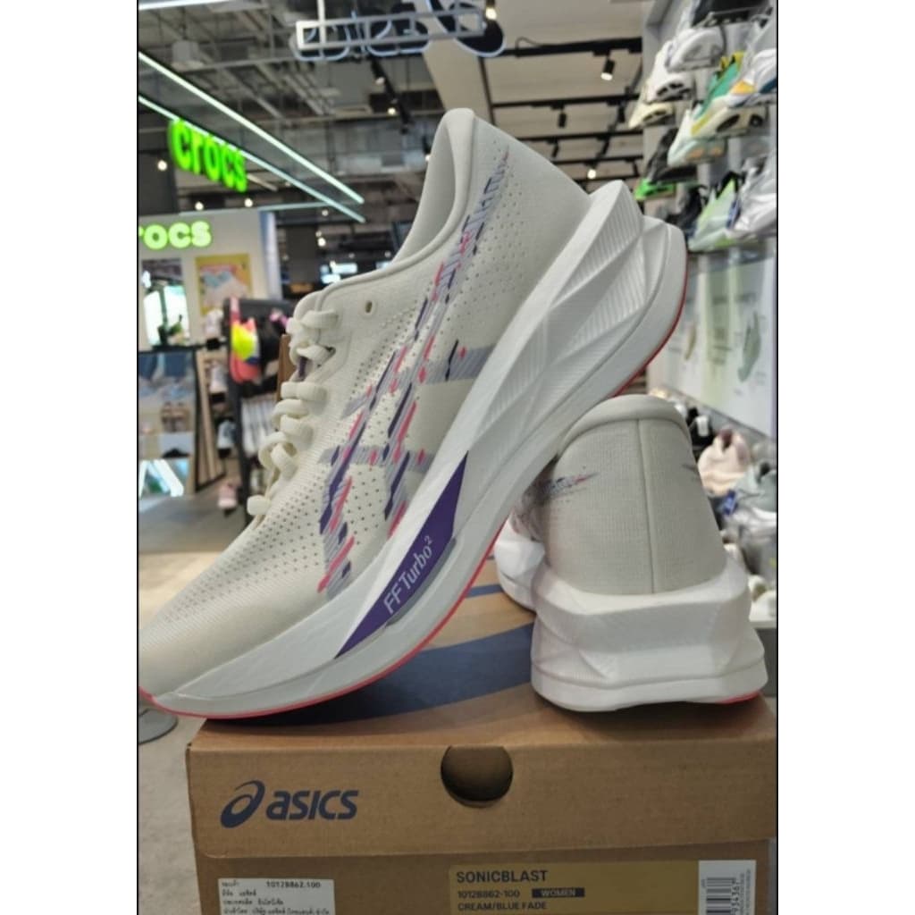 ASICS SONICBLAST รองเท้าวิ่งผู้หญิง แบบTempo / Daily training เบา ระบายอากาศดี ยาง ASICSGRIP รูปที่ 8