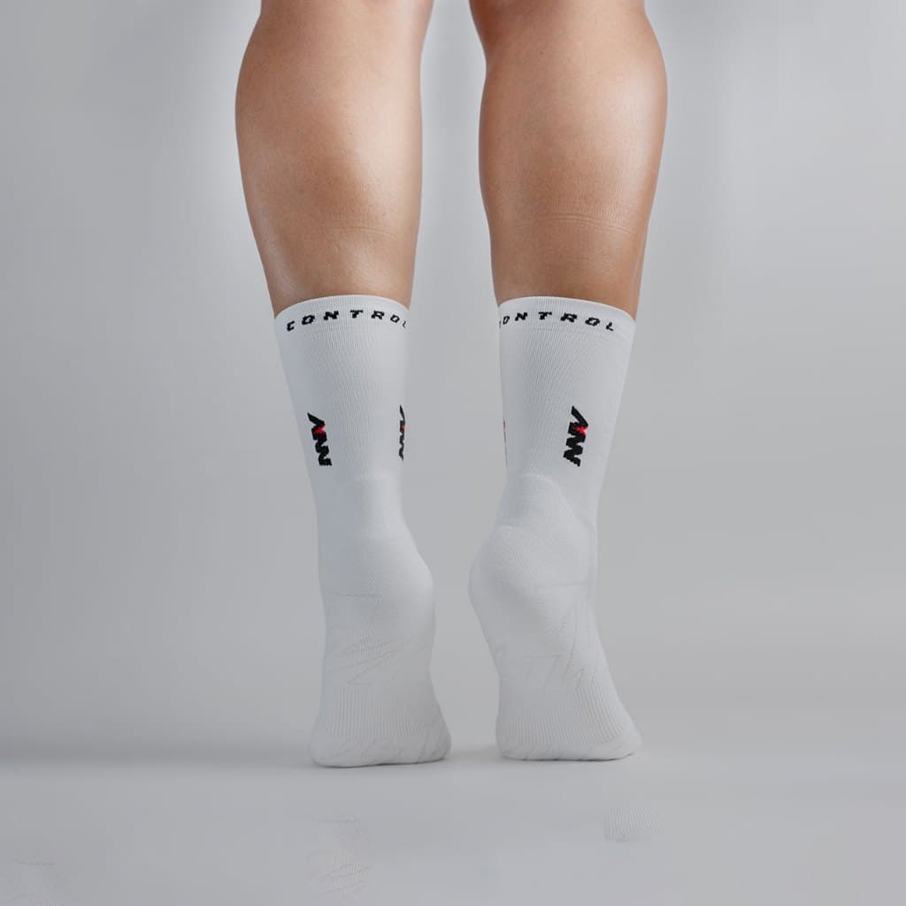 NNV Running Socks / ถุงเท้าไร้ตะเข็บสำหรับวิ่งระยะมาราธอน ข้อกลาง รูปที่ 7