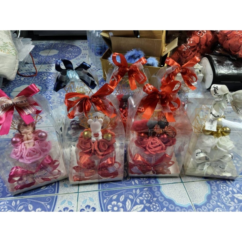เค้กมินิใส่ธนบัตร ใส่ได้ 10-25ใบ ราคาไม่รวมธนบัตรที่ใส่ ลูกค้าใส่่แบงค์เอง รูปที่ 1