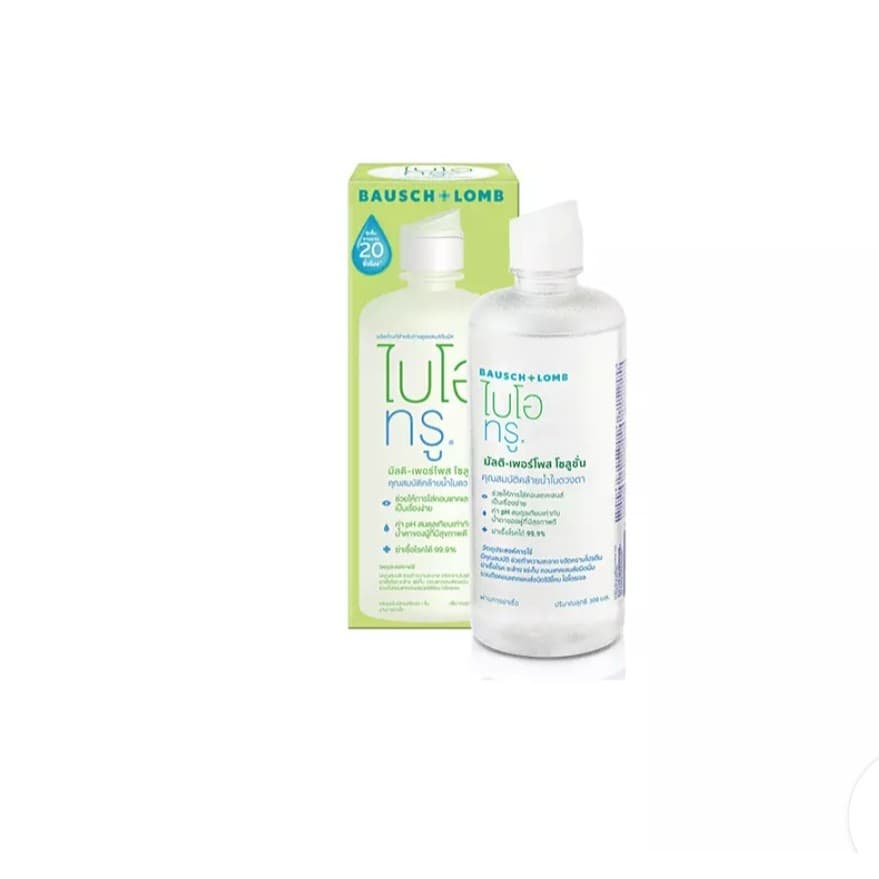 Biotrue Multi-Purpose Solution 300+60 ml. รีนิว ไบโอทรู 300มล.+60 มล.ผลิตภัณฑ์ทำความสะอาดคอนแทคเลนส์ รูปที่ 5
