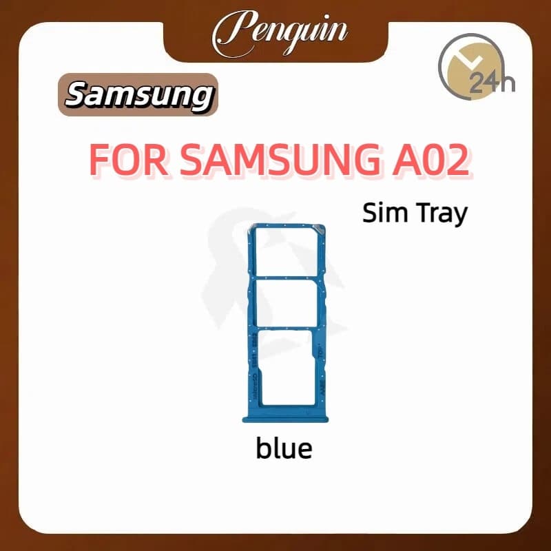 ถาดซิม ใส่ซิมการ์ด | Samsung Galaxy A02/ A022 SIM Cards Tray รูปที่ 3