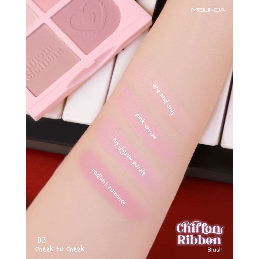 Meilinda Chiffon Ribbon Blush #MC5102 เมลินดา ชิฟฟ่อน ริบบ้อน บลัช รูปที่ 3