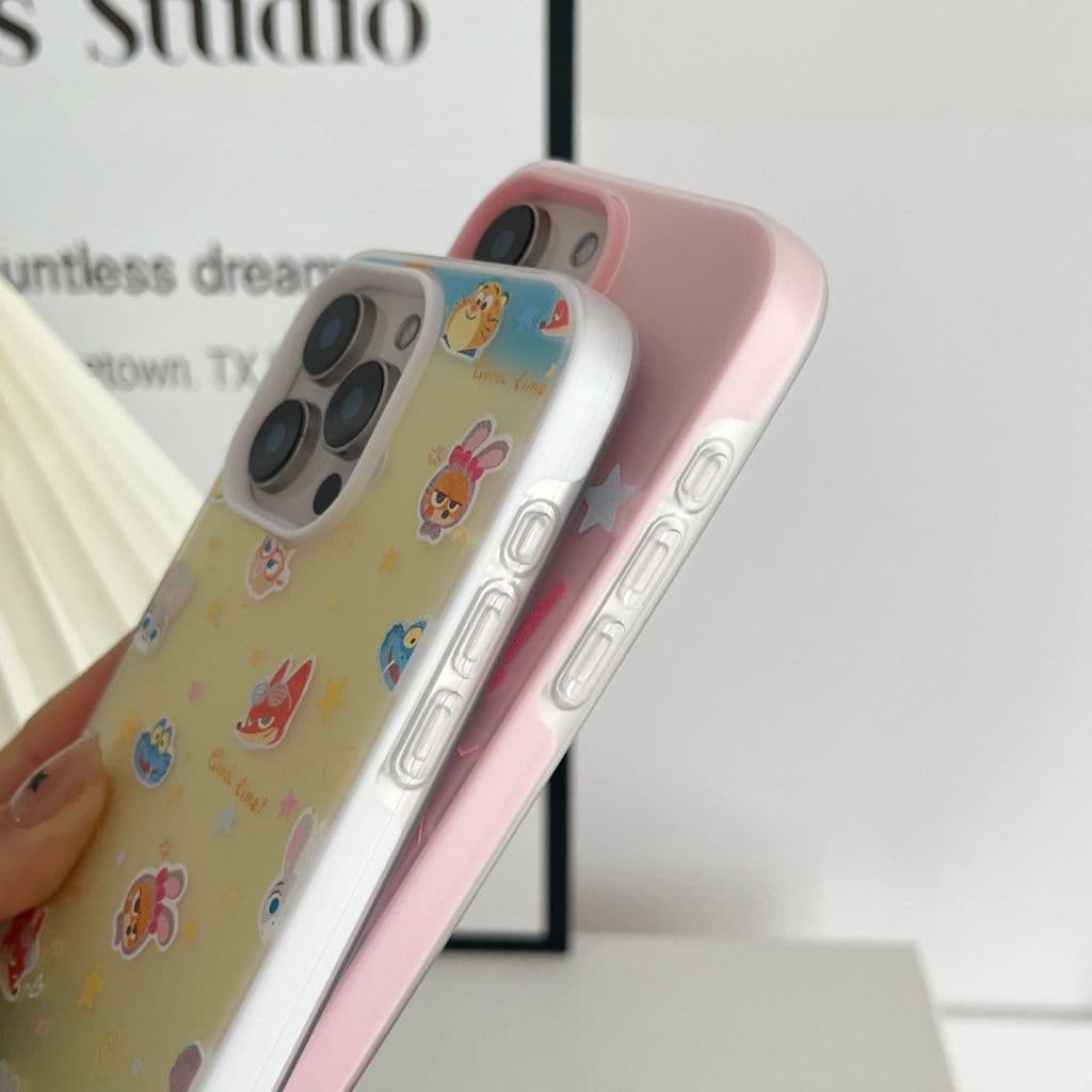เคสมือถือ สำหรับ OPPO Reno 4 5 6 6z 7z 8z 13 13f 14 14f งานเคส2ชั้น พมพ์ลายการ์ตูน เปิดเลนส์กล้องกันกระเเทก #2s รูปที่ 7