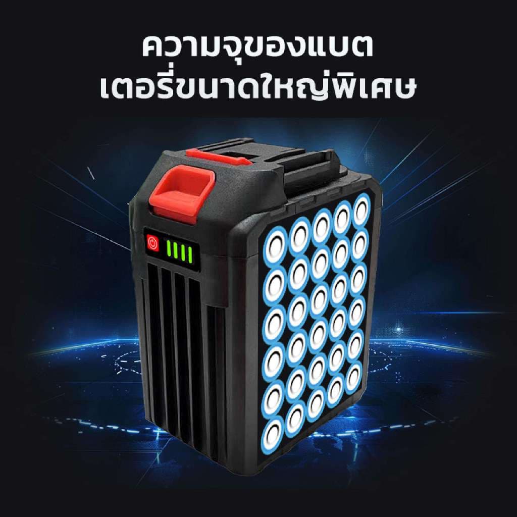 แบตสว่านไร้สายสำรองคุณภาพสูง Makita 21V 30เซลล์ ระบบลิเธียมไอออน อะไหล่เครื่องมือไฟฟ้าที่คุ้มค่าและทนทานยาวนาน รูปที่ 3