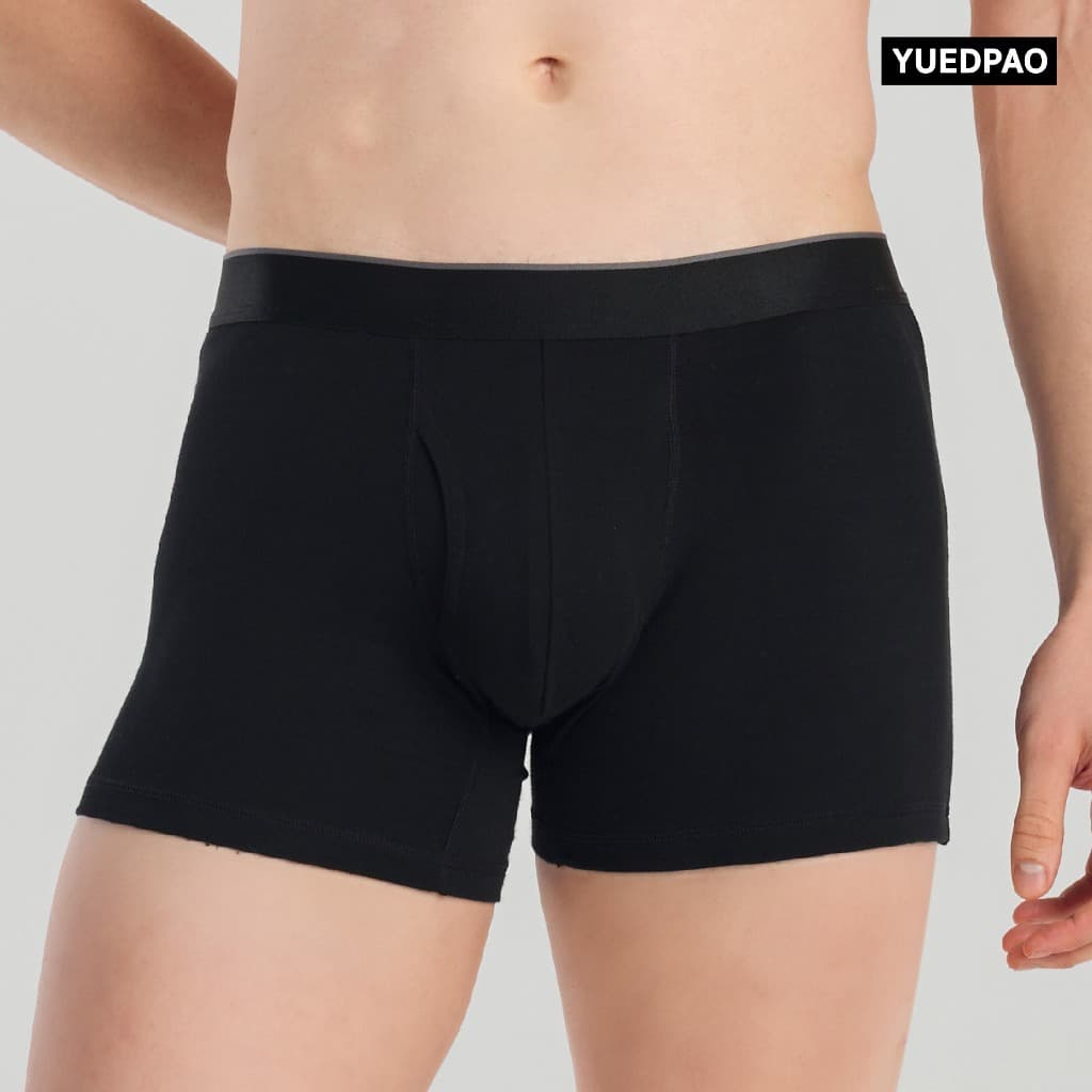 Yuedpao UNWEAR Men Boxer Briefs กางเกงในชายขาสั้น กางเกงใน cotton บ๊อกเซอร์ underwear ผ้านิ่ม ใส่สบาย กางเกงในยืดเปล่า รูปที่ 8