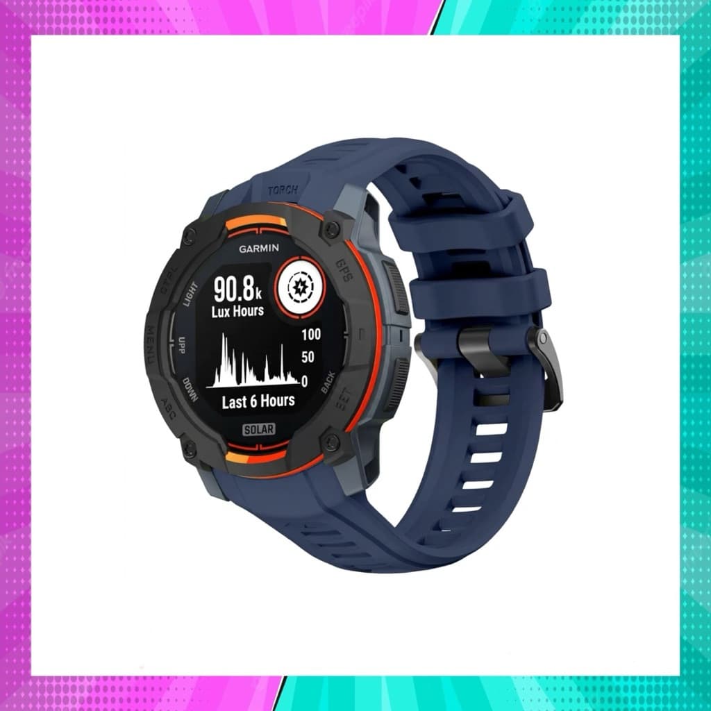 สาย Garmin Instinct 3 ขนาด 45/ 50 MM. สําหรับรุ่น Solar, Amoled สินค้าในไทย จัดส่งภายใน 24 hr. รูปที่ 3