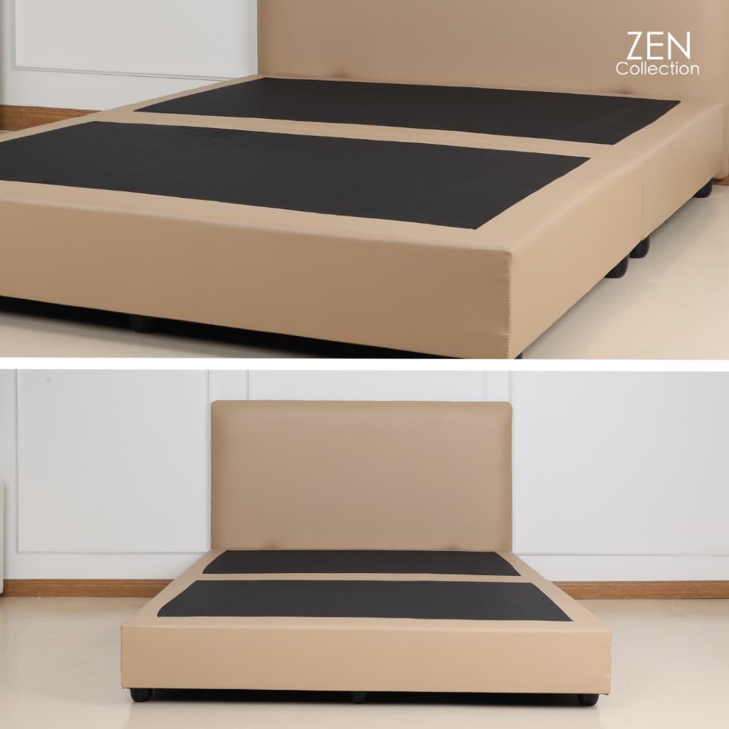 ZEN Collection เตียงนอน ฐานเตียง+หัวเตียง 6ฟุต 5ฟุต 3.5ฟุต NEW YORK Bedding Frame รับประกัน 2 ปี รูปที่ 3