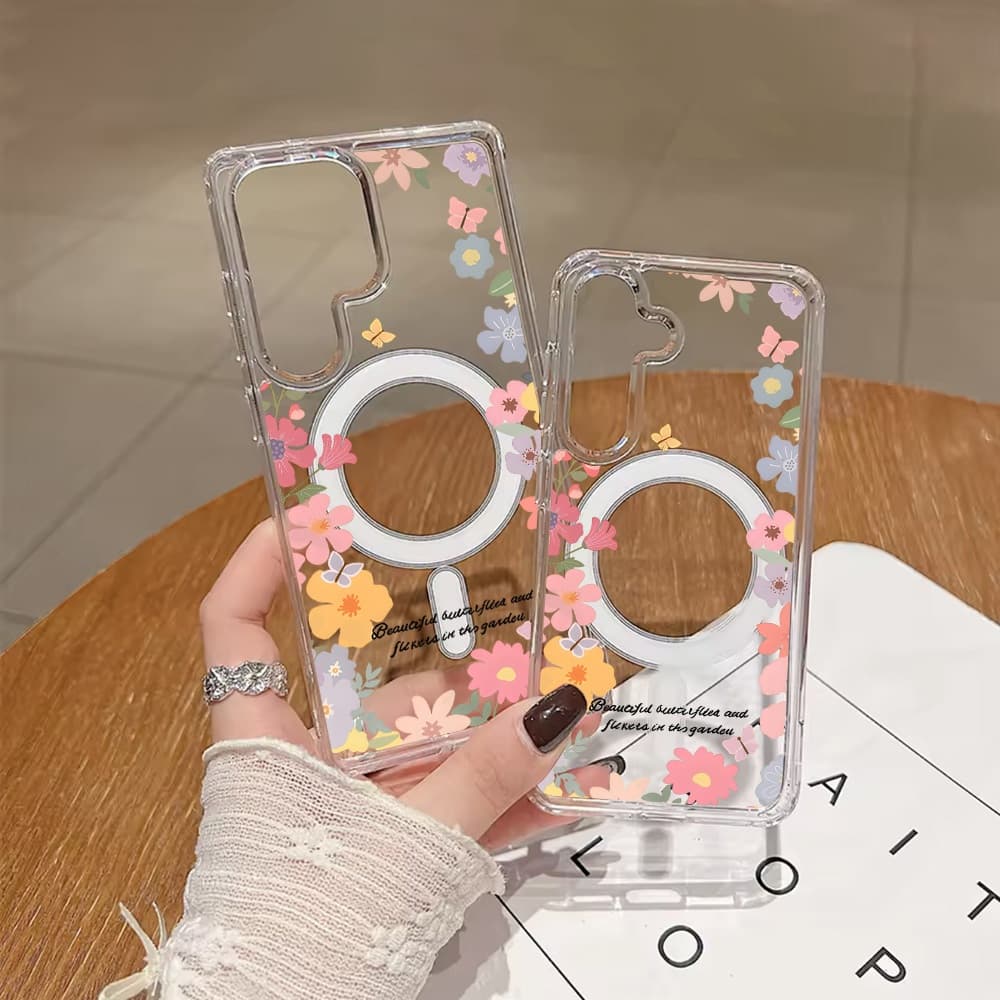 เคสแม่เหล็ก เคส For Samsung A15 A07 4G A17 5G A37 A57 A06 A56 5G A16 A26 A36 A55 A35 A54 S26 S25 Ultra S24 FE เคสทรศัพท์ รูปที่ 9