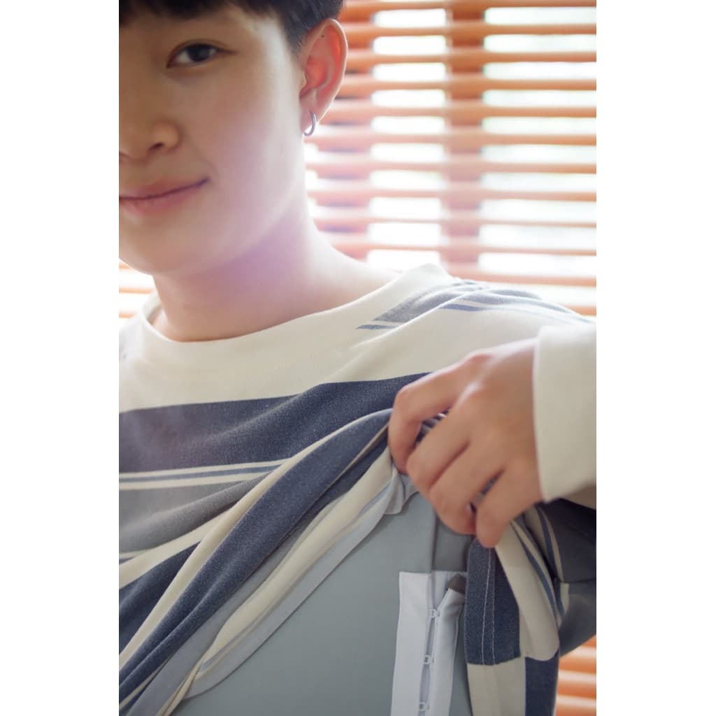 เสื้อกล้ามทอม แบบครึ่งตัว ตะขอ 11 สี ขายดี รูปที่ 4