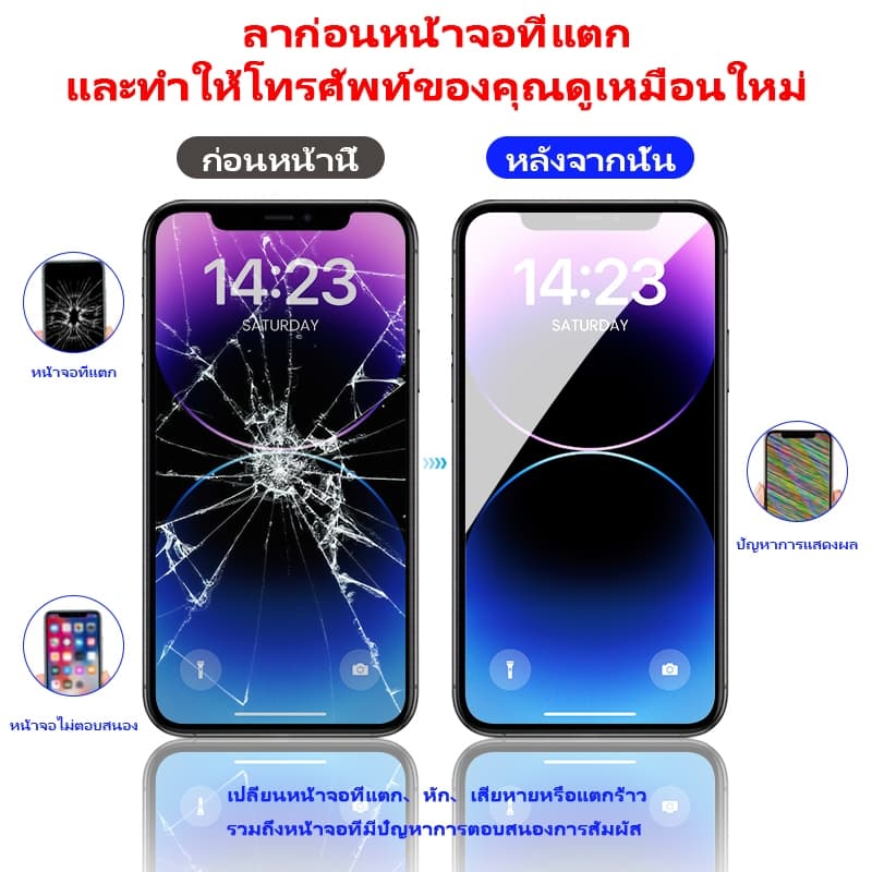STAR3CTECH OLED LCD หน้าจอ สำหรับ ไอโฟน 5s 6 6s 6Plus 6s Plus 7 7Plus 8 8Plus จอชุด จอ+ทัช จอ สำหรับ รูปที่ 2