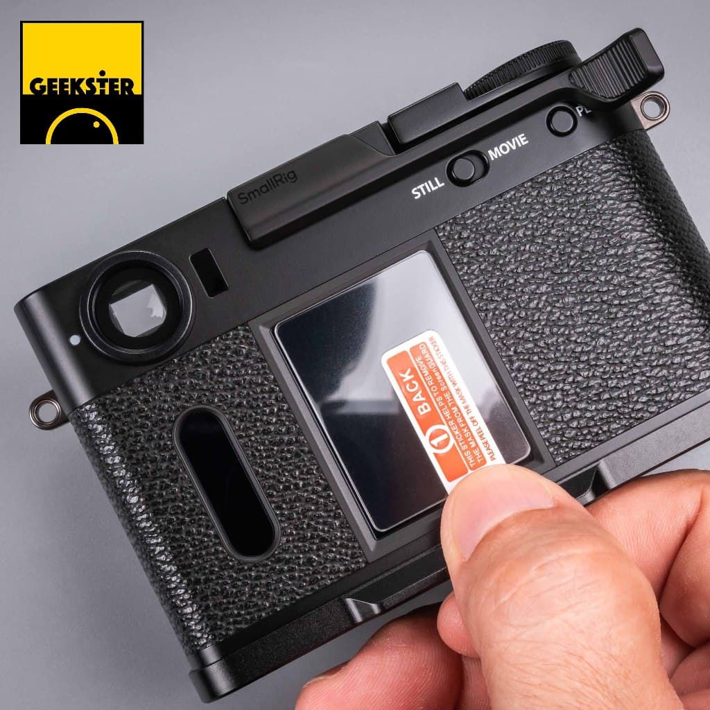 ฟิล์มกระจก กล้อง Fuji หลายรุ่น XT50 XT5 XE5 X100VI XA20 ฟิล์มกันรอย ฟูจิ fujifilm glass film หน้าจอ รูปที่ 8