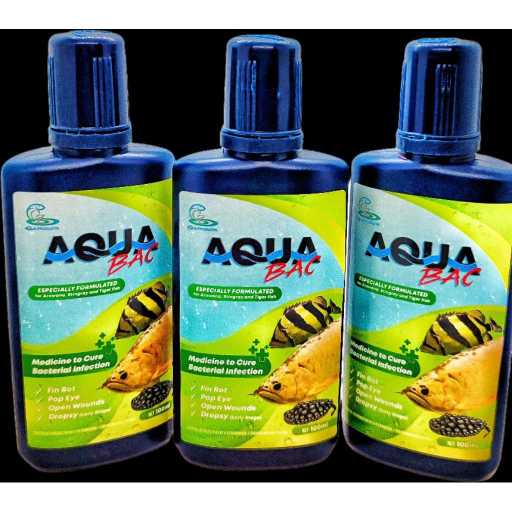 Aqua Bac สารละลายดูแลปลาสวยงาม สำหรับน้ำประปา รูปที่ 2
