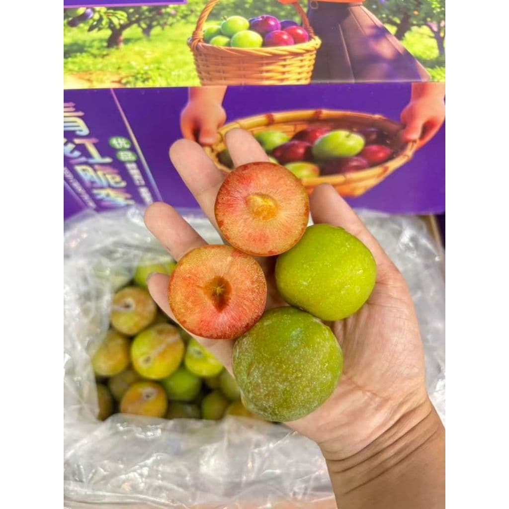 ลูกไหนเขียวสด นำเข้า 1 กล่อง 500 g. สด ใหม่ น่ารับประทาน จัดส่งตามสีเข้าใหม่คะ*** รูปที่ 2