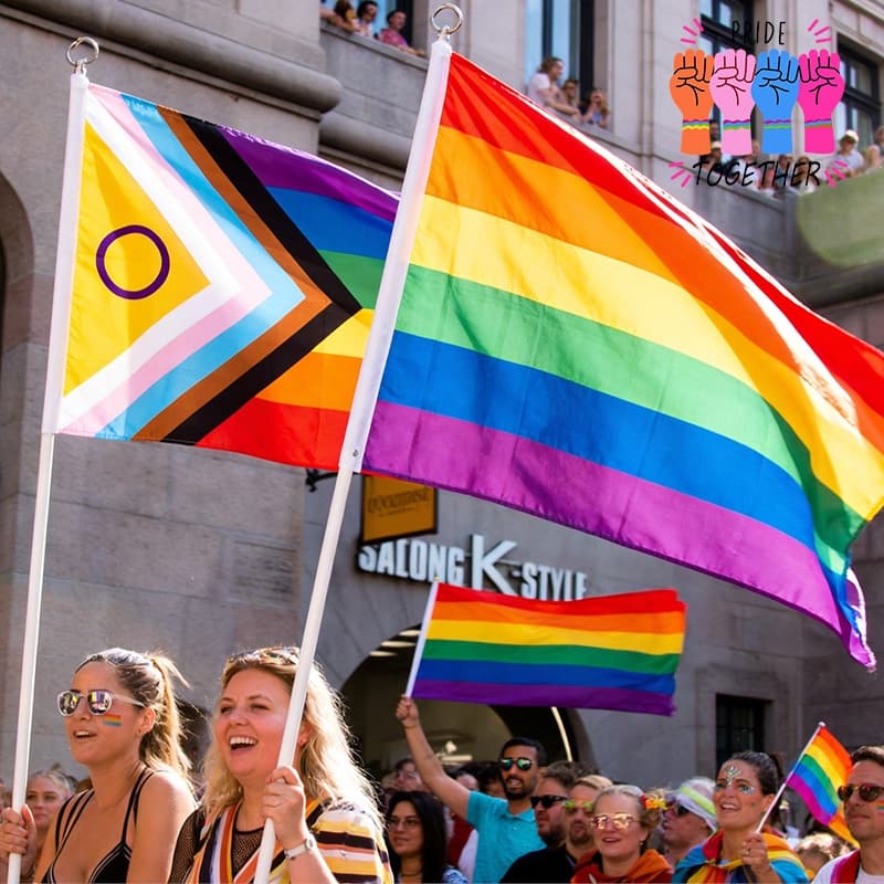 Dreamer ธง หลากหลายทางเพศ LGBT ขนาด lgbt flag ธงสีรุ้ง รูปที่ 1