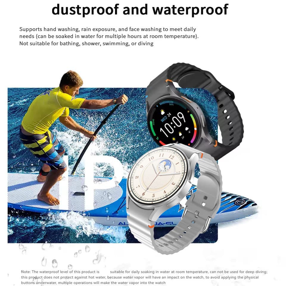 For Galaxy Watch 7 Ultra Smart Watch Men women Custom Dial HD AMOLED Voice Call GPS Sport Fitness Watches New Smartwatch รูปที่ 3