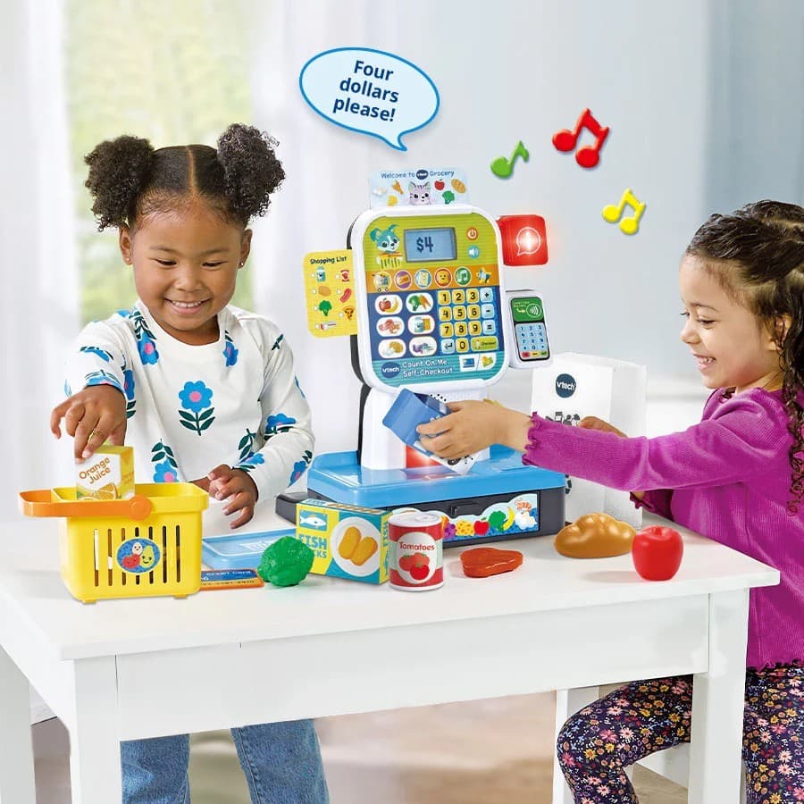 เครื่องคิดเงินอัตโนมัติ VTech Count on Me ของเล่น การเล่นบทบาทสมมติ ของขวัญ สำหรับเด็กเล็ก รูปที่ 5