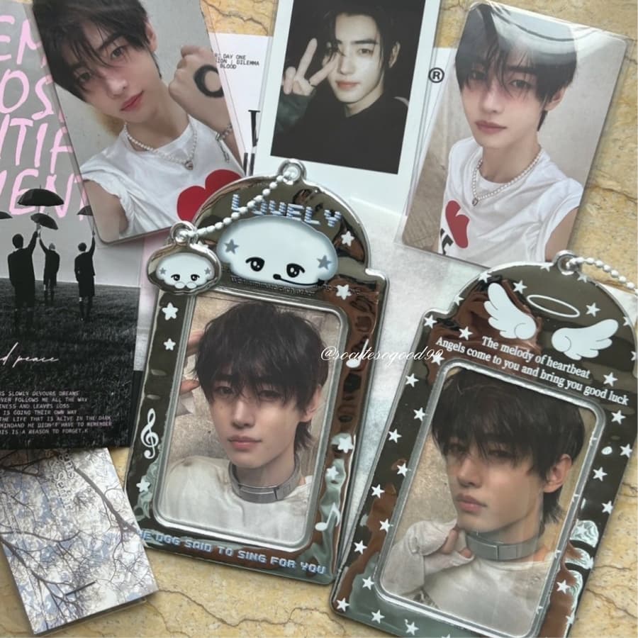 Twinkle PhotoCard Holder เฟรมการ์ด กรอบการ์ด K-Pop Photocard สไตล์เกาหลีวินเทจ รูปที่ 1