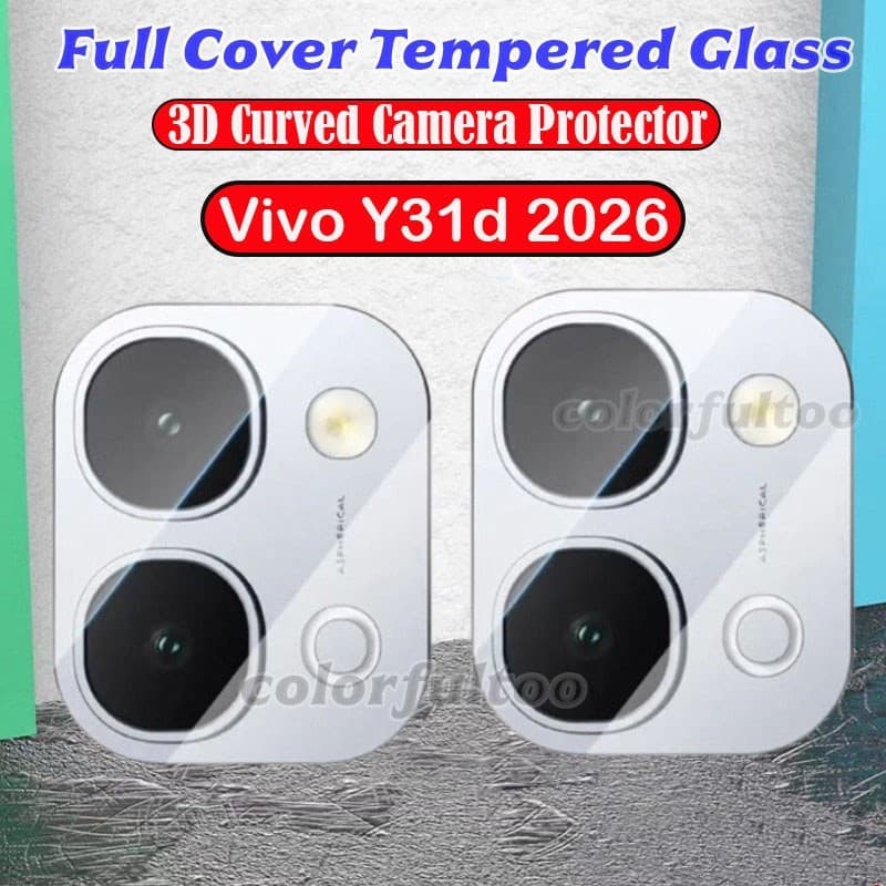 รุ่นใหม่ ฟิล์มกระจก กันรอย เลนส์กล้อง สําหรับ Vivo Y31D V70 5G V70FE V70Elite Y05 Y11D 007 รูปที่ 5