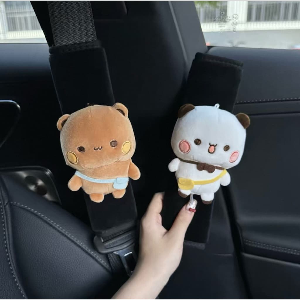 ปลอกหุ้มเบลท์ Bubu & Dudu สุดน่ารัก มี 4 แบบ ให้สะสม รูปที่ 1